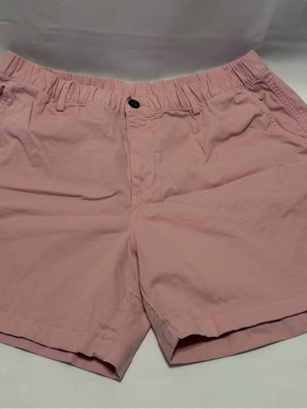 Men's Soft Pink Casual Short-BearBottom